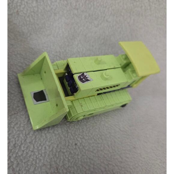 Lot 4 Vtg G1 Transformers Devastator Constructions 1984 Japan Green Dump Truck - Picture 4 of 11